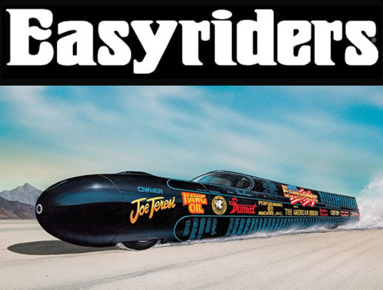 Legend on Display: Easyriders Streamliner at Sturgis Motorcycle